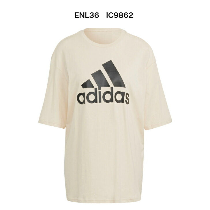 【在庫処分セール】アディダス ENL36 レディース エッセンシャル 半袖 Tシャツ レディース メンズ ブランド ファッション アウトドア ヨガ フィットネス ジム スポーツウエアenl36