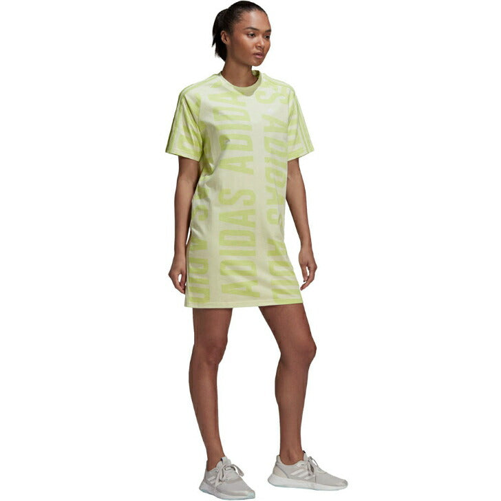【在庫処分セール】アディダス W BLUV ワンピース Tシャツ レディース ブランド ファッション アウトドア tj935