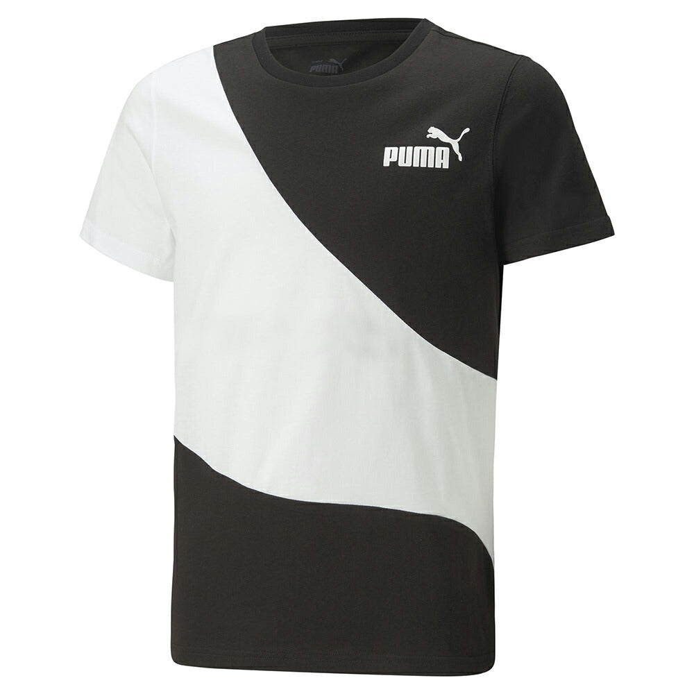 【在庫処分セール】プーマ PUM ATシャツ 半袖 キッズ ボーイズ PUMA POWER キャット 半袖 Tシャツ 675831 プー マアパレル プーマウェア スポーツウェア トレーニングウェア Tシャツ レディース メンズ ブランド ファッション アウトドア