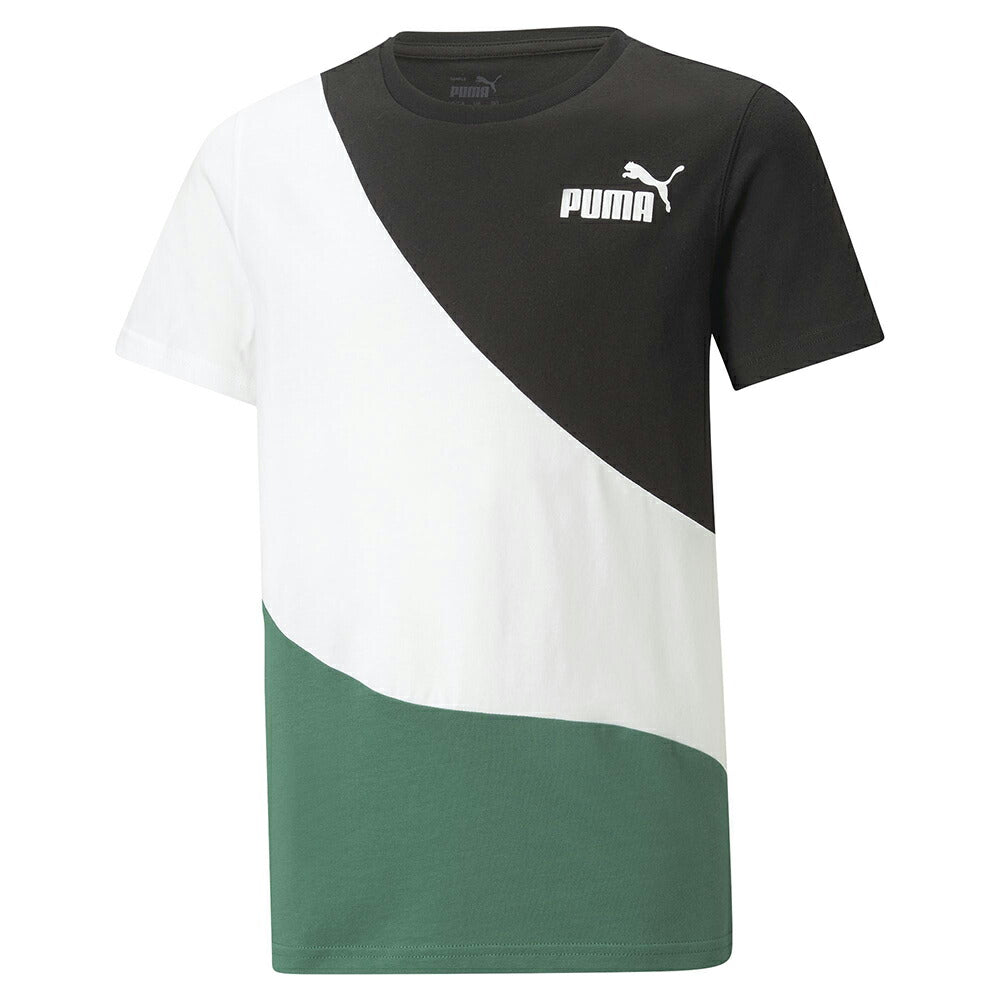 【在庫処分セール】プーマ PUM ATシャツ 半袖 キッズ ボーイズ PUMA POWER キャット 半袖 Tシャツ 675831 プー マアパレル プーマウェア スポーツウェア トレーニングウェア Tシャツ レディース メンズ ブランド ファッション アウトドア