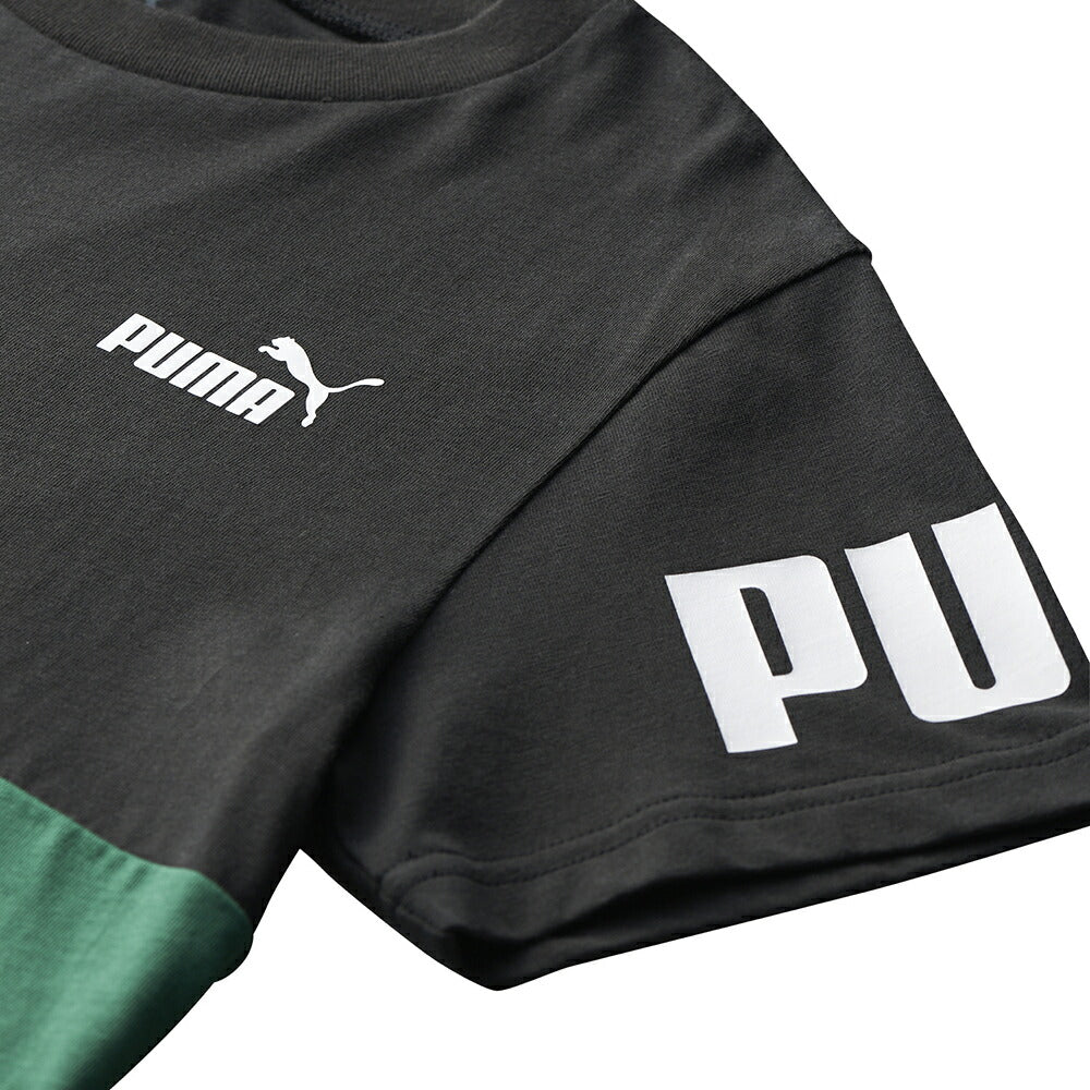 【在庫処分セール】プーマ PUMA キッズ 半袖 Tシャツ キッズ ボーイズ PUMA POWER 675170 プーマアパレル プーマウェア スポーツウェア トレーニングウェア プーマジャケット パーカー Tシャツ レディース メンズ ブランド ファッション アウトドア