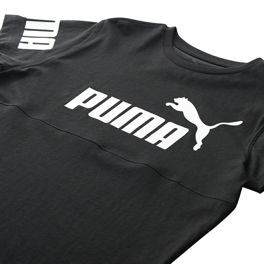 プーマ PUMA Tシャツ 半袖 キッズ ボーイズ PUMA POWER 半袖 Tシャツ 675782 プーマアパレル プーマウェア スポーツウェア トレーニングウェア プーマ キッズ 子供服 ジュニア トレーニング スポーツウェア 子ども ロゴ プリントT 小学生