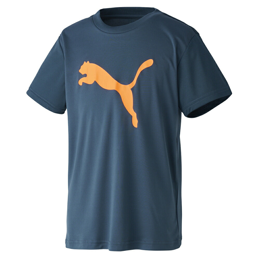 プーマ PUMAT シャツ 半袖 キッズ ボーイズ ACTIVE SPORTS ポリ キャット 半袖 Tシャツ 675826 プーマアパレル プーマウェア スポーツウェア トレーニングウェア プーマジャケット パーカー Tシャツ レディース メンズ キッズ