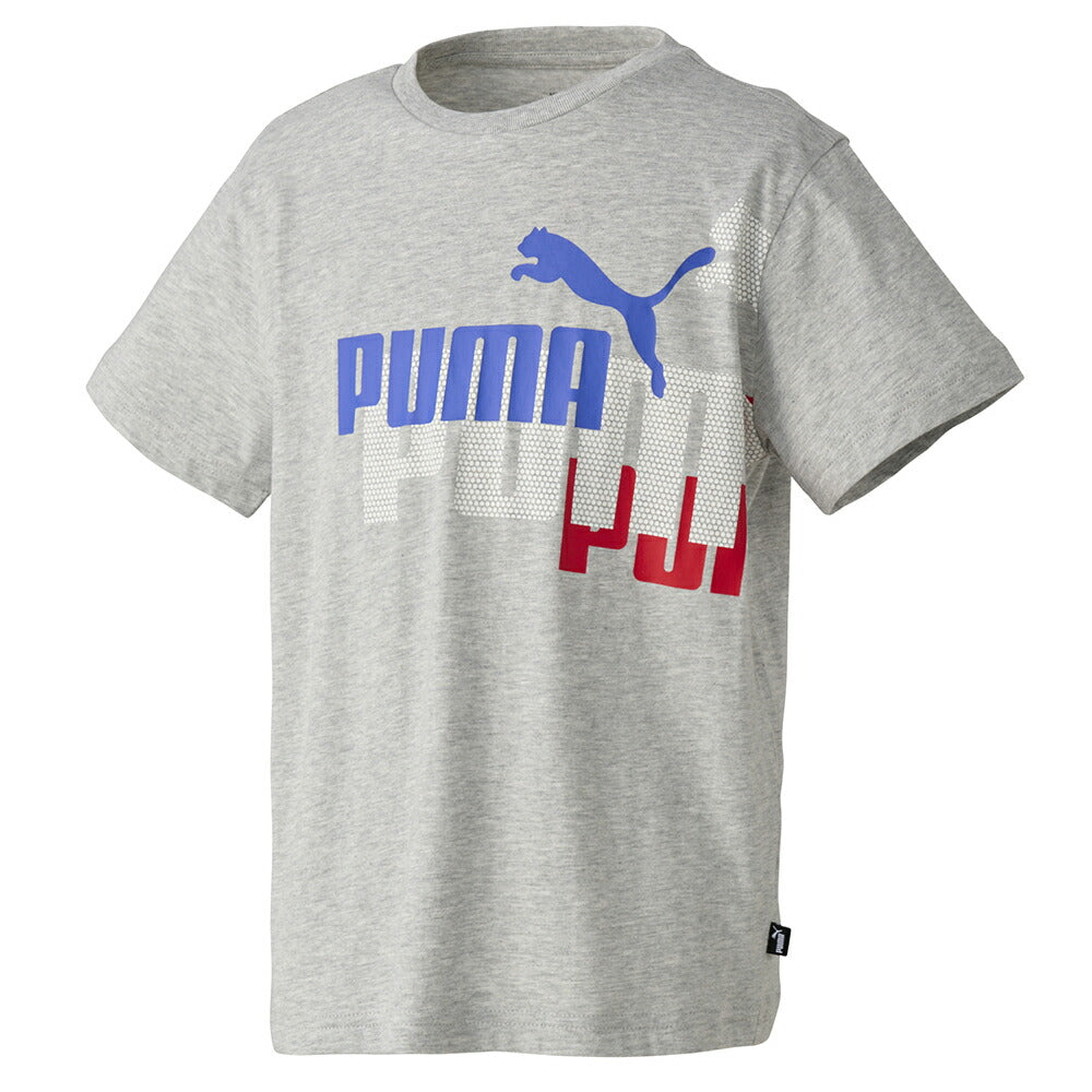 【在庫処分セール】プーマ Tシャツ 半袖 ジュニア ESSプラス LOGOLAB 675843 PUMA サッカー フットサル サッカーウェア 子供 ジュニア 半袖