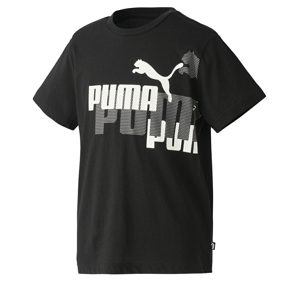 【在庫処分セール】プーマ Tシャツ 半袖 ジュニア ESSプラス LOGOLAB 675843 PUMA サッカー フットサル サッカーウェア 子供 ジュニア 半袖