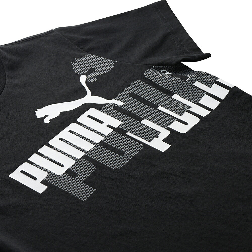 【在庫処分セール】プーマ Tシャツ 半袖 ジュニア ESSプラス LOGOLAB 675843 PUMA サッカー フットサル サッカーウェア 子供 ジュニア 半袖