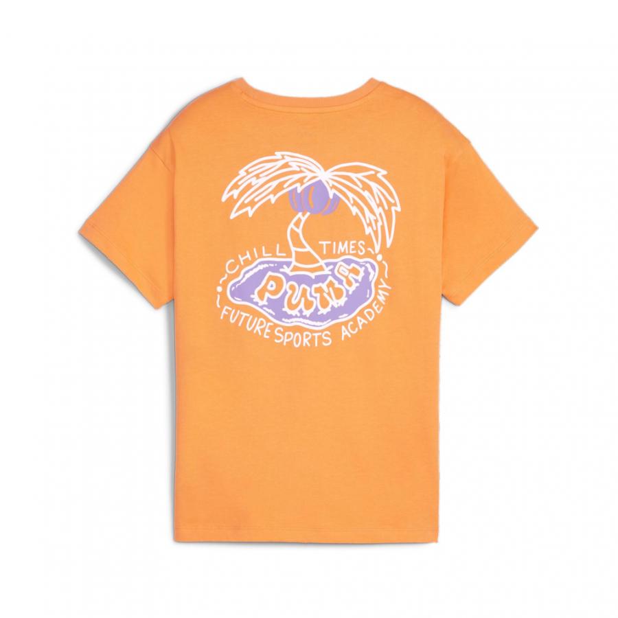 【在庫処分セール】プーマ PUMA ESS+ MID 90s バックプリント Tシャツ ジュニアウェア 681329 サッカー フットサル サッカーウェア 子供 ジュニア 半袖