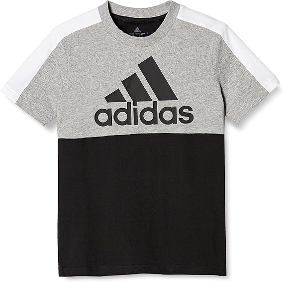 【在庫処分セール】アディダス YB ESS カラーブロック ロゴ Tシャツ キッズ 子供用 アディダスアパレル アディダスウェア スポーツウェア トレーニングウェア dk386