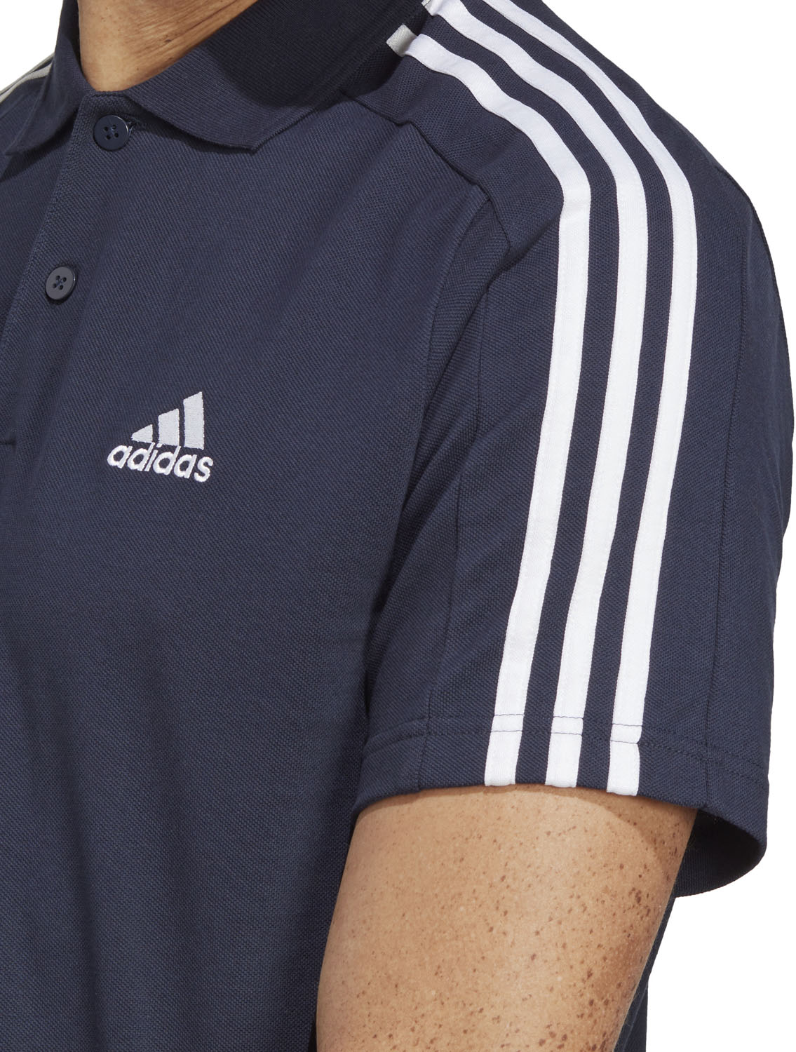 【在庫処分セール】アディダス ポロシャツ 半袖 メンズ ESS 3S ポロシャツ Tシャツ レディース メンズ ブランド ファッション アウトドア ゴルフ スポーツ ecr20