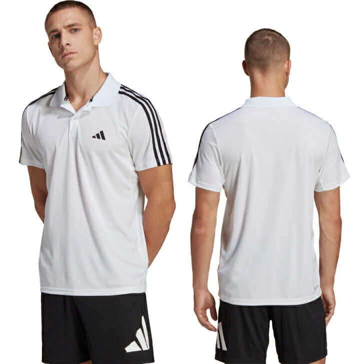 アディダス トレイン エッセンシャルズ ピケ スリーストライプス トレーニング ポロシャツ Tシャツ レディース メンズ ブランド ファッション アウトドア スポーツウエア bxh46