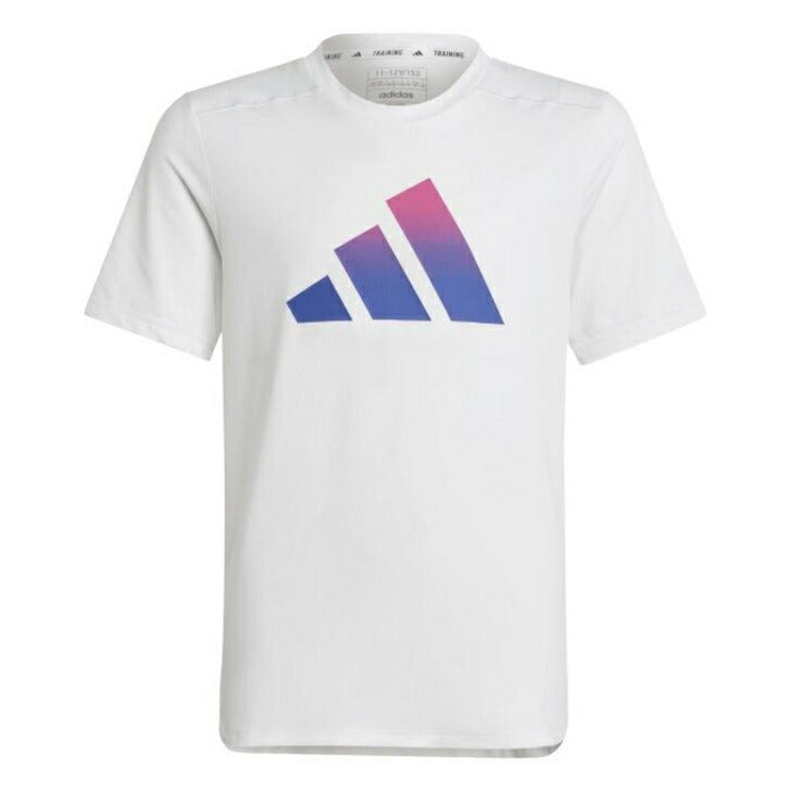 【在庫処分セール】アディダス EBP00 半袖 Tシャツ キッズ トレイン アイコン エアロ 子供用 ジュニアサイズ アディダスアパレル アディダスウェア スポーツウェア トレーニングウェア ebp00