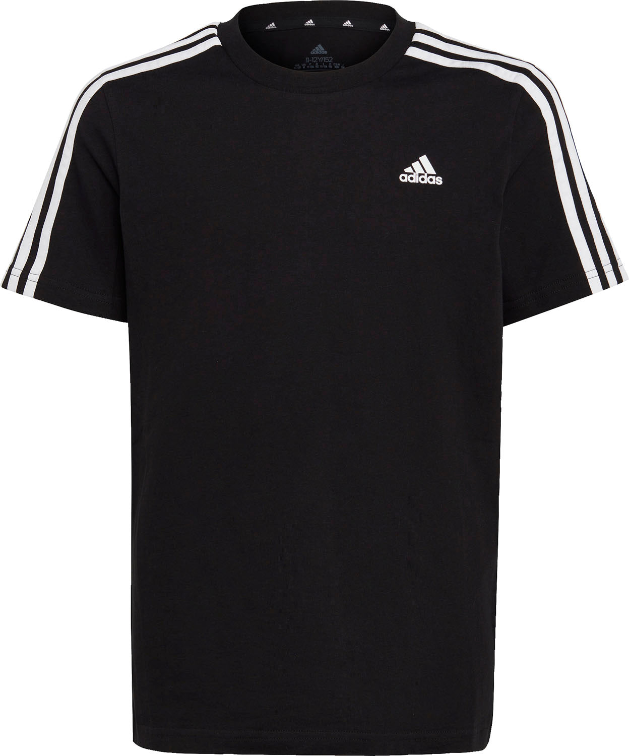【在庫処分セール】アディダス Tシャツ 半袖 ジュニア エッセンシャルズ スリーストライプス コットン ジュニアサイズ 子供 子供用 キッズ アディダスアパレル アディダスウェア スポーツウェア トレーニングウェア ecn59