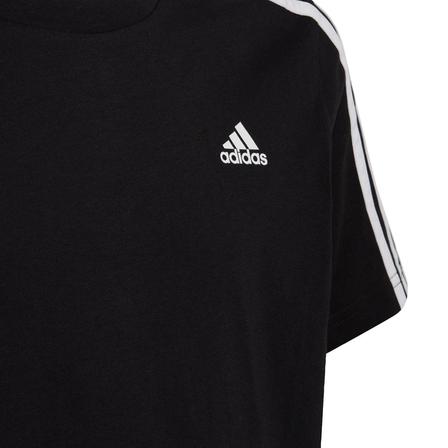 【在庫処分セール】アディダス Tシャツ 半袖 ジュニア エッセンシャルズ スリーストライプス コットン ジュニアサイズ 子供 子供用 キッズ アディダスアパレル アディダスウェア スポーツウェア トレーニングウェア ecn59