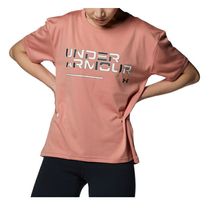 【在庫処分セール】アンダーアーマー レディース UAテック クロップ ショートスリーブ Tシャツ レディース メンズ ブランド ファッション アウトドア 1384709
