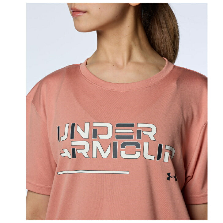 【在庫処分セール】アンダーアーマー レディース UAテック クロップ ショートスリーブ Tシャツ レディース メンズ ブランド ファッション アウトドア 1384709