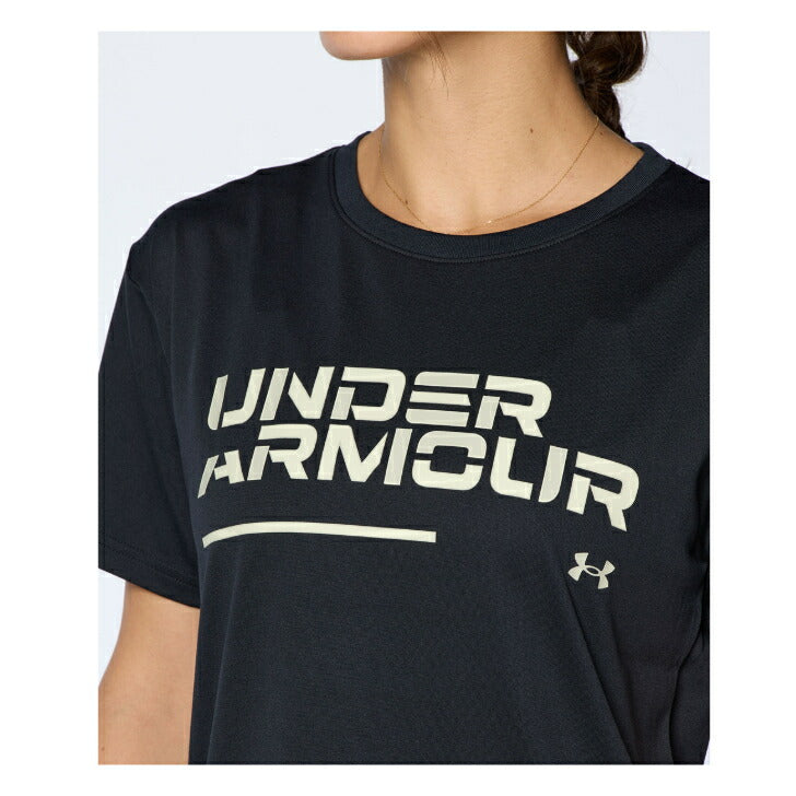 【在庫処分セール】アンダーアーマー レディース UAテック クロップ ショートスリーブ Tシャツ レディース メンズ ブランド ファッション アウトドア 1384709