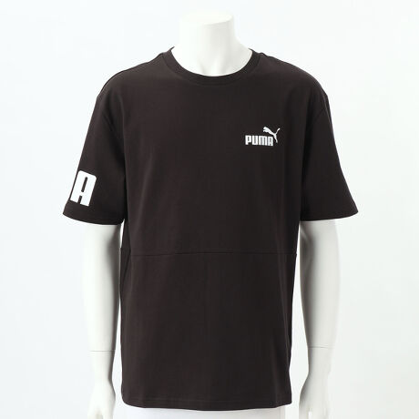 【在庫処分セール】プーマ PUMA メンズ 半袖Tシャツ メンズ POWER カラーブロック 674926 プーマアパレル プーマウェア スポーツウェア トレーニングウェア プーマジャケット パーカー Tシャツ レディース メンズ ブランド ファッション アウトドア