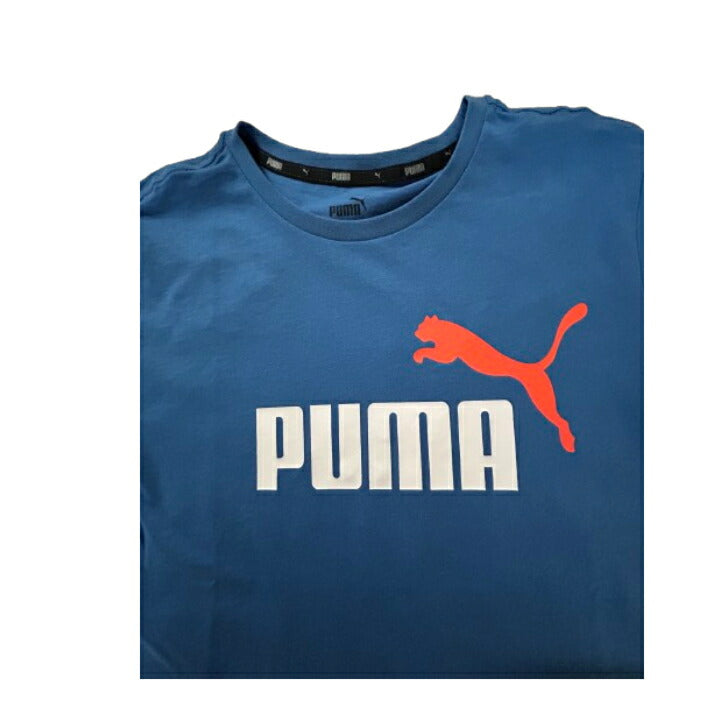 【在庫処分セール】PUMA プーマ ES S+ 2カラー ロゴ Tシャツ 589115 半袖Tシャツ 子ども スポーツウェア 男の子 クルーネック 半袖シャツ トップス 男児
