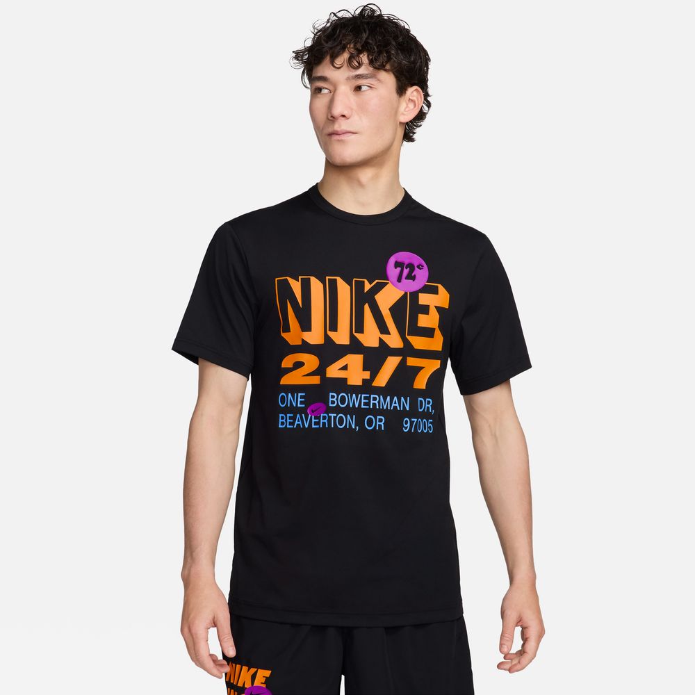 【在庫処分セール】ナイキ ハイバース メンズ Dri-FIT UV ショートスリーブ フィットネストップ ナイキアパレル ナイキウェア スポーツウェア トレーニングウェア Tシャツ レディース メンズ ブランド ファッション アウトドア 半袖 fn3989