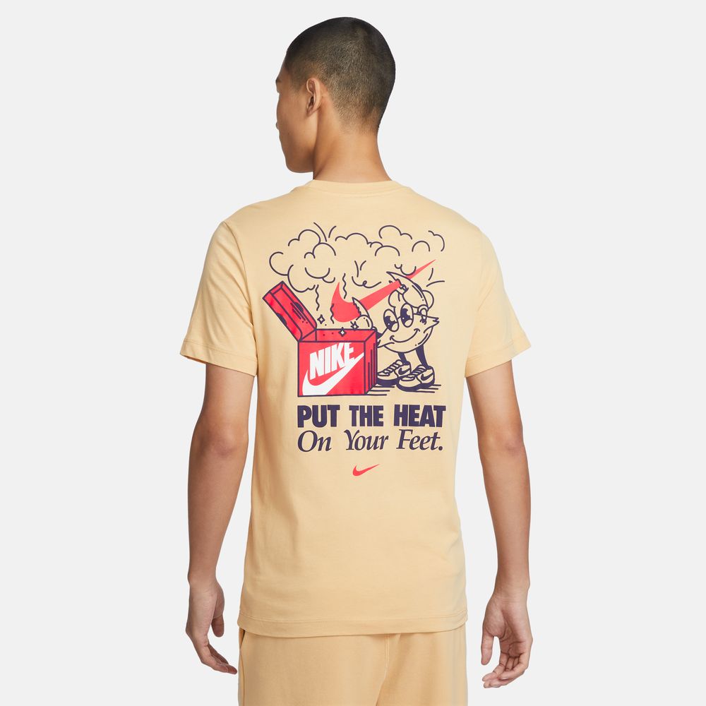 ナイキ Tシャツ 半袖 NSW バックプリント カニTシャツ ナイキアパレル ナイキウェア スポーツウェア トレーニングウェア Tシャツ レディース メンズ ブランド ファッション アウトドア 半袖 fv3755