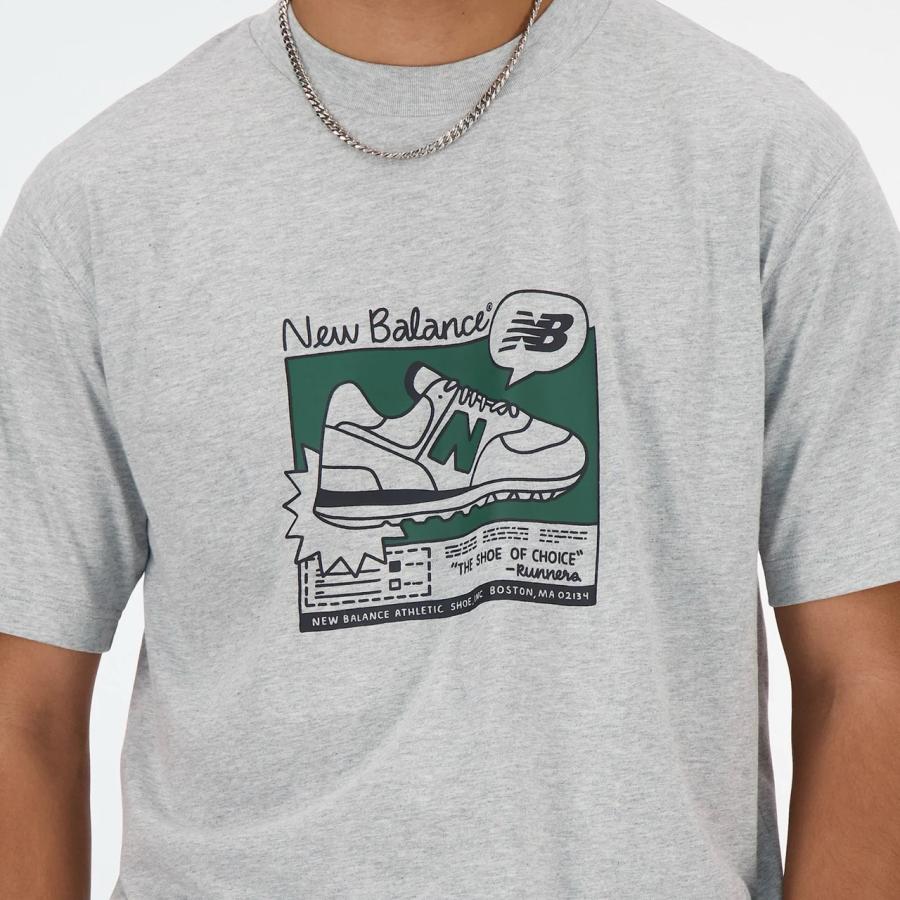 ニューバランス New Balance Ad リラックス ショートスリーブTシャツ MT41593 AG 半袖 Tシャツ メンズ 男性 運動 スポーツ カジュアル 快適 ファッション 屋内 屋外 贈り物 ギフト