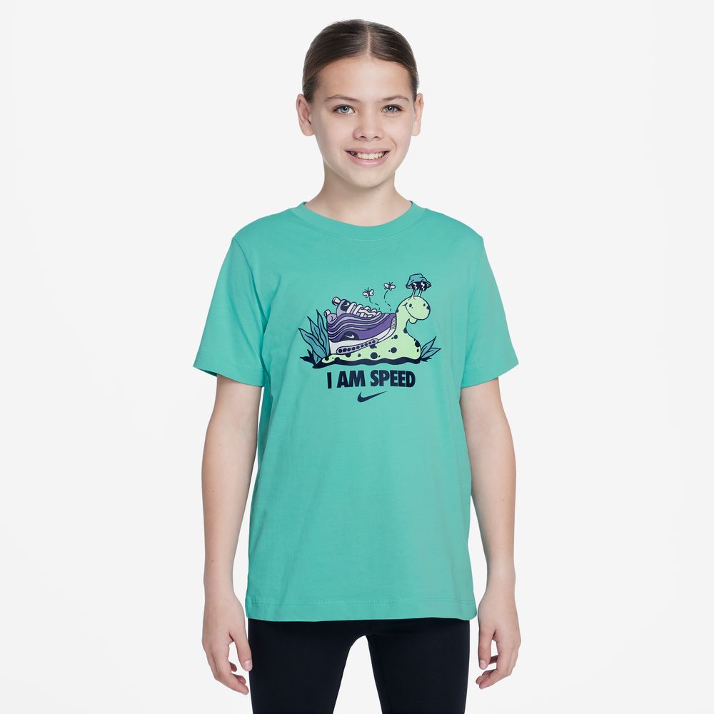 【在庫処分セール】ナイキ Tシャツ 半袖 ジュニア NSW スネイル Tシャツ ナイキアパレル ナイキウェア スポーツウェア トレーニングウェア Tシャツ レディース メンズ ブランド ファッション アウトドア 半袖 fz5157