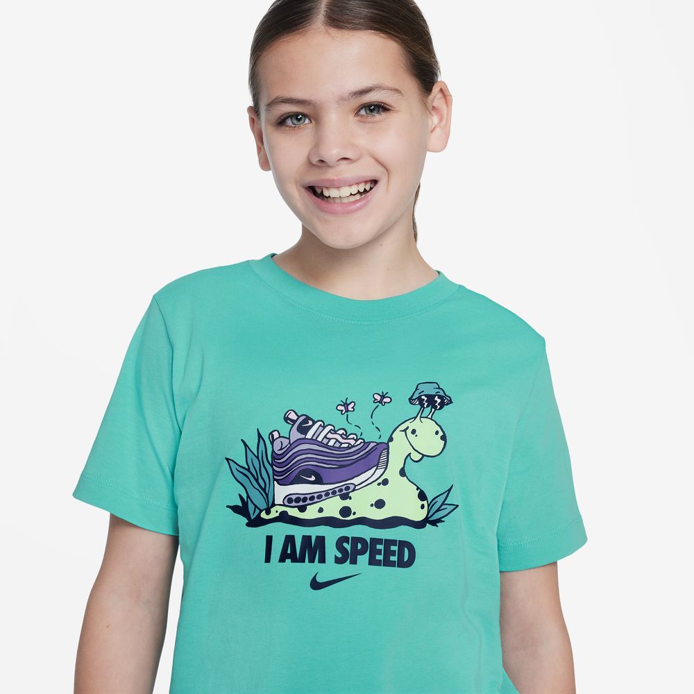【在庫処分セール】ナイキ Tシャツ 半袖 ジュニア NSW スネイル Tシャツ ナイキアパレル ナイキウェア スポーツウェア トレーニングウェア Tシャツ レディース メンズ ブランド ファッション アウトドア 半袖 fz5157
