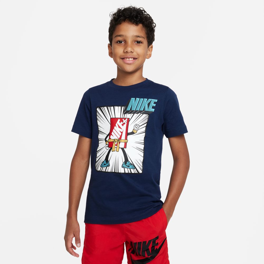 ナイキ キッズ ジュニア Tシャツ シューズボックスシリーズ MMA Tシャツ ナイキアパレル ナイキウェア スポーツウェア トレーニングウェア Tシャツ ブランド ファッション アウトドア 半袖 dx9521