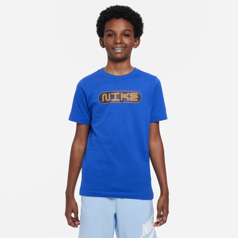 【在庫処分セール】ナイキ 半袖Tシャツ キッズ ジュニア 子供 アンプリファイ SP23 S/S Tシャツ ナイキアパレル ナイキウェア スポーツウェア トレーニングウェア Tシャツ レディース メンズ ブランド ファッション アウトドア 半袖 dx9499