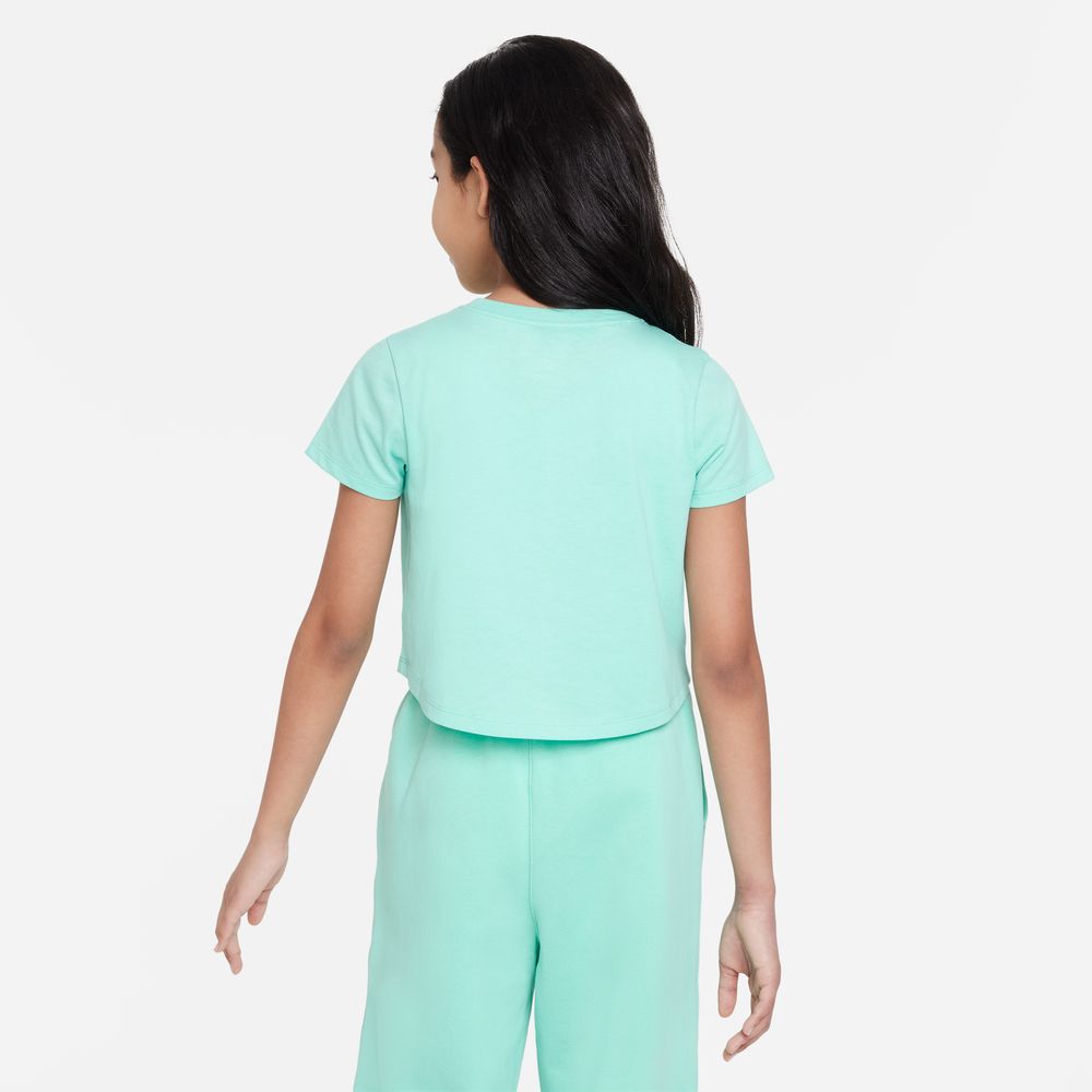ナイキ NIKE ウェア ガールズ YTH ガールズ NSW フューチュラ S/S クロップ ナイキアパレル ナイキウェア スポーツウェア トレーニングウェア Tシャツ レディース ダンス ブランド ファッション アウトドア 半袖 da6925