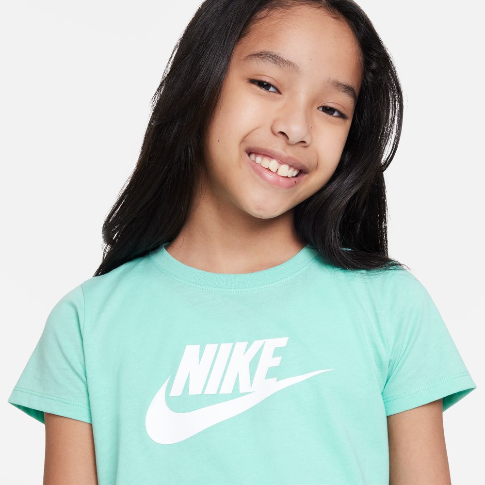 ナイキ NIKE ウェア ガールズ YTH ガールズ NSW フューチュラ S/S クロップ ナイキアパレル ナイキウェア スポーツウェア トレーニングウェア Tシャツ レディース ダンス ブランド ファッション アウトドア 半袖 da6925