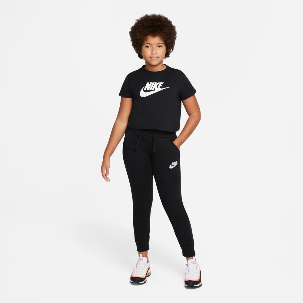 ナイキ NIKE ウェア ガールズ YTH ガールズ NSW フューチュラ S/S クロップ ナイキアパレル ナイキウェア スポーツウェア トレーニングウェア Tシャツ レディース ダンス ブランド ファッション アウトドア 半袖 da6925