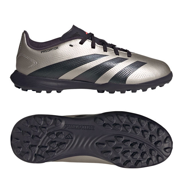 アディダス adidas ジュニア プレデター LEAGUE TF プラチナメタリック×オーロラブラック if6414 子供用 シューズ・靴 スパイク アディダス サッカースパイク メンズ レディース 人気 軽量 プレデター 試合用 トレーニングシューズ