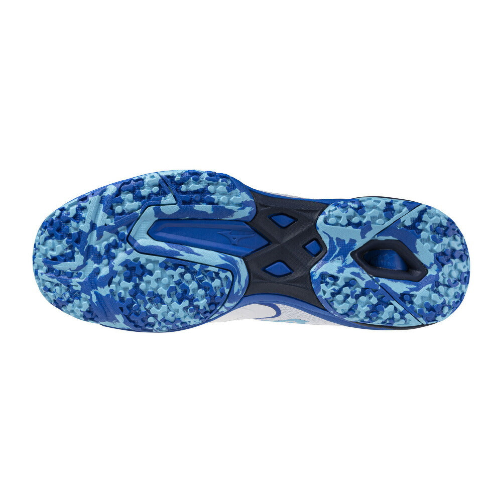 MIZUNO ミズノ ソフトテニスシューズ WAVE EXCEED LIGHT 2 WIDE OC ウエーブ エクシード ライト ワイド クレー・砂入り人工芝コート用 3E 61GB2318 靴 くつ シューズ テニスシューズ テニス用 テニス用シューズ クレー クレーコート 砂入り人工芝 ユニセックス