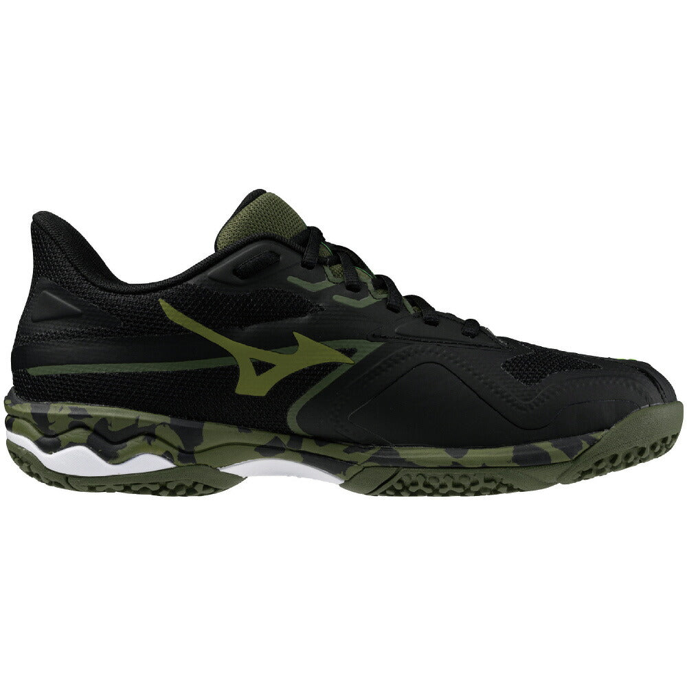 MIZUNO ミズノ ソフトテニスシューズ WAVE EXCEED LIGHT 2 WIDE OC ウエーブ エクシード ライト ワイド クレー・砂入り人工芝コート用 3E 61GB2318 靴 くつ シューズ テニスシューズ テニス用 テニス用シューズ クレー クレーコート 砂入り人工芝 ユニセックス