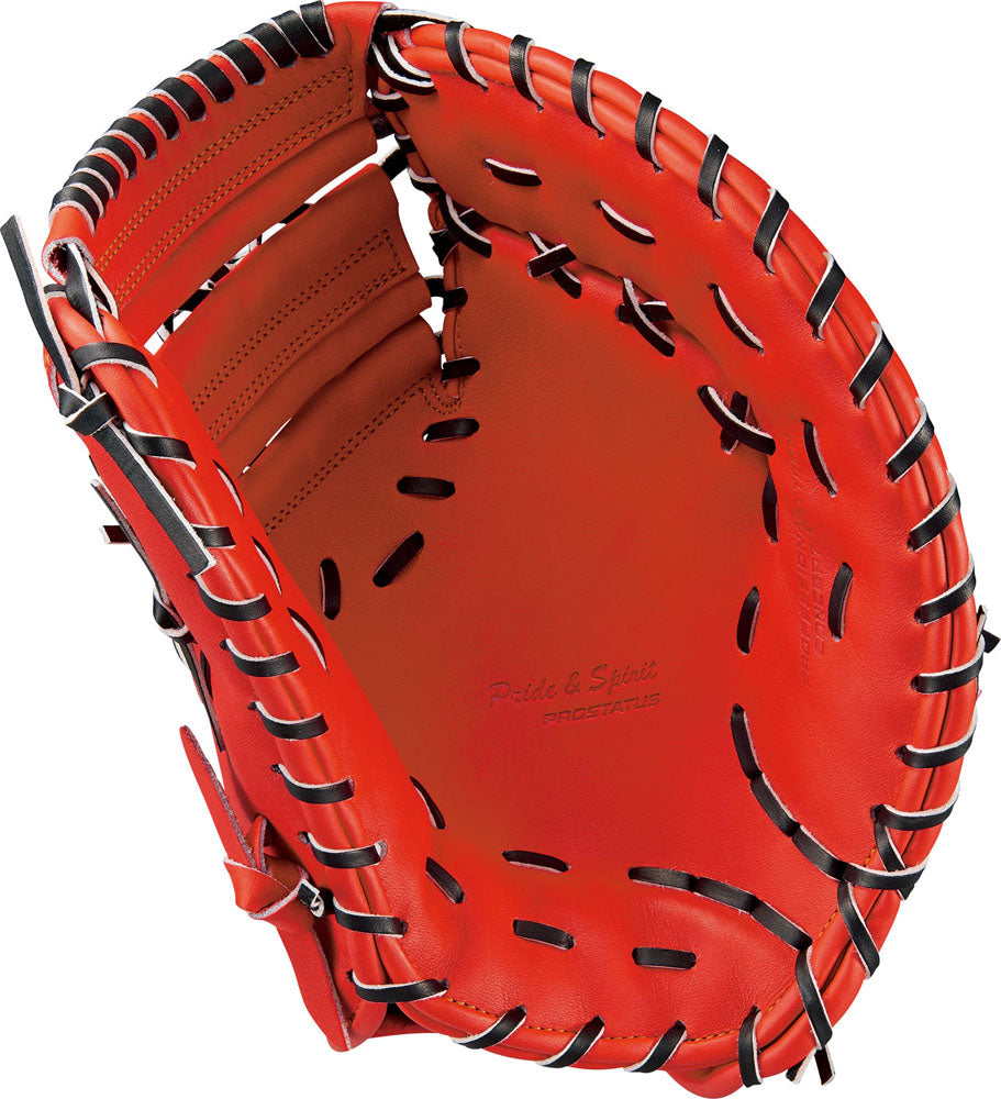 ゼット 硬式ファーストミット プロステイタス 一塁手用 硬式グラブ 硬式用グローブ 硬式野球 高校野球対応グラブ おすすめ bprofm333-5819
