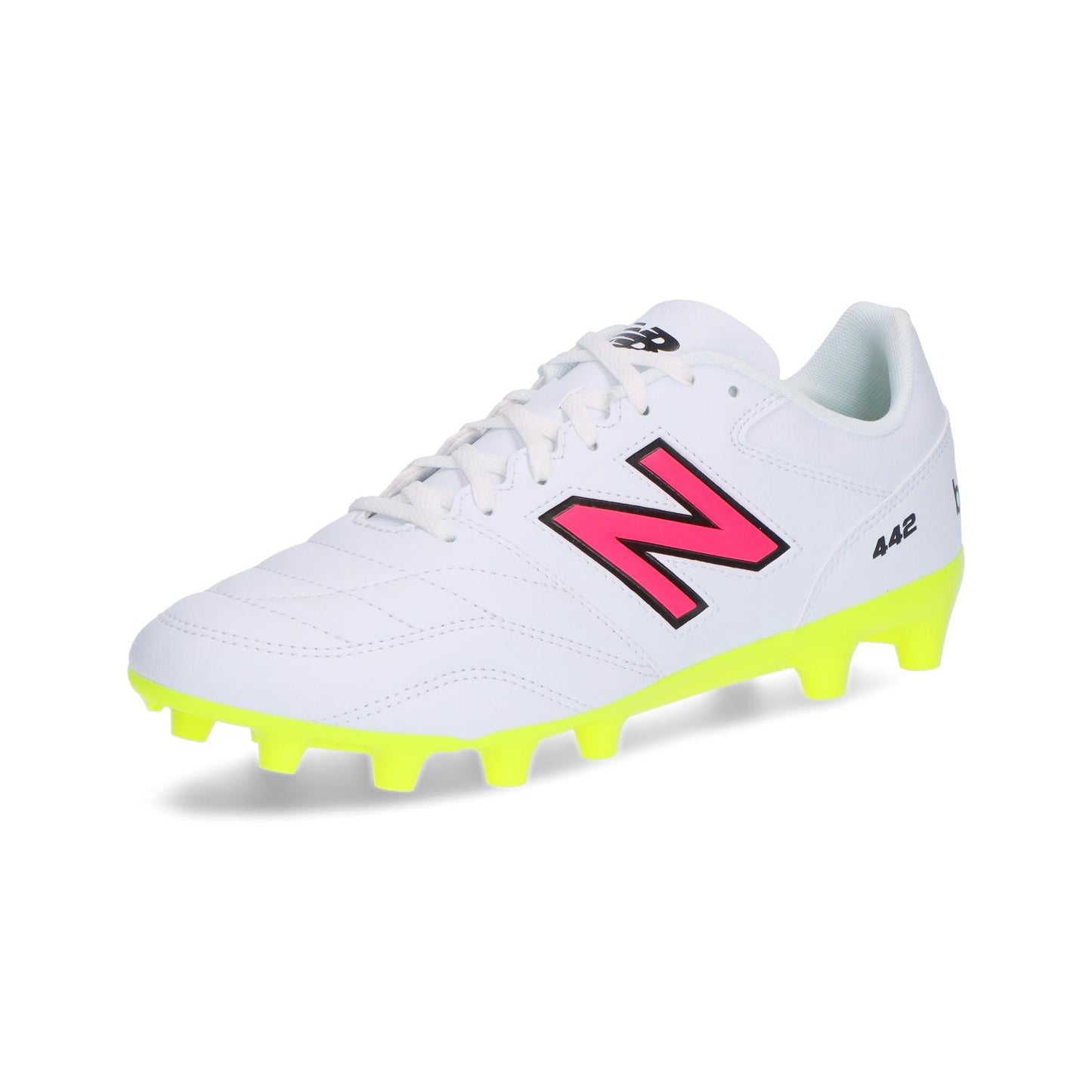 ニューバランス New Balance 442 V2 ACADEMY HG 2E ホワイト ms43hwh22e サッカーシューズ サッカー スパイク シューズ 靴 くつ 中学校 高校 一般 大人 軽量