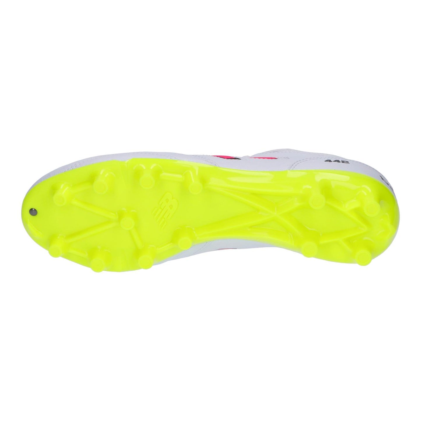 ニューバランス New Balance 442 V2 ACADEMY HG 2E ホワイト ms43hwh22e サッカーシューズ サッカー スパイク シューズ 靴 くつ 中学校 高校 一般 大人 軽量