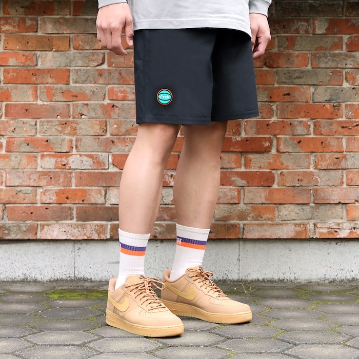 Arch solid color shorts【black/mint】 アーチ バスケ ショーツ アーチ バスケ ショーツ バスケットボール バスパン 男子 ウエア 大人 子供 Tシャツ バスケウエア b124-139