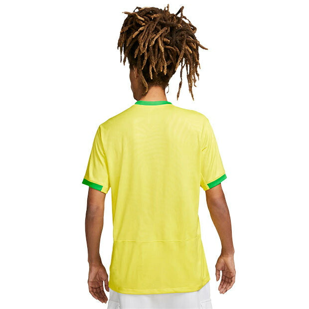 ナイキ 女子ブラジル代表 CBF 2023 レプリカ トップ HOME サッカーレプリカユニフォーム ユニフォームショップ 半袖 人気 代表ユニフォーム 大人 キッズ dr3958