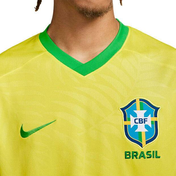 ナイキ 女子ブラジル代表 CBF 2023 レプリカ トップ HOME サッカーレプリカユニフォーム ユニフォームショップ 半袖 人気 代表ユニフォーム 大人 キッズ dr3958