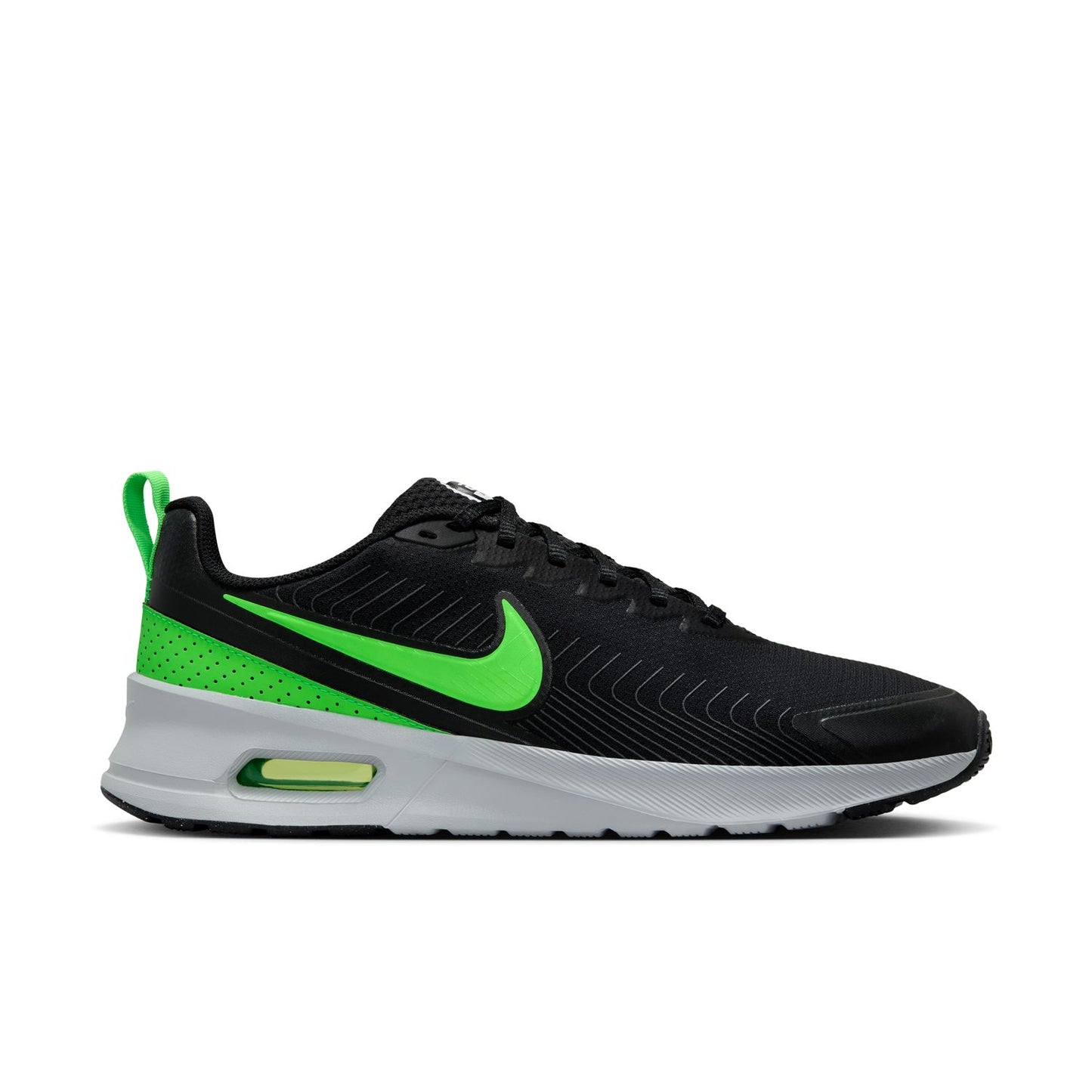 ナイキ エアマックス NUAXIS NIKE シューズ ライフスタイル Sportswear スニーカー エアマックス 通勤 通学 シンプル 黒 みどり hv5754-010