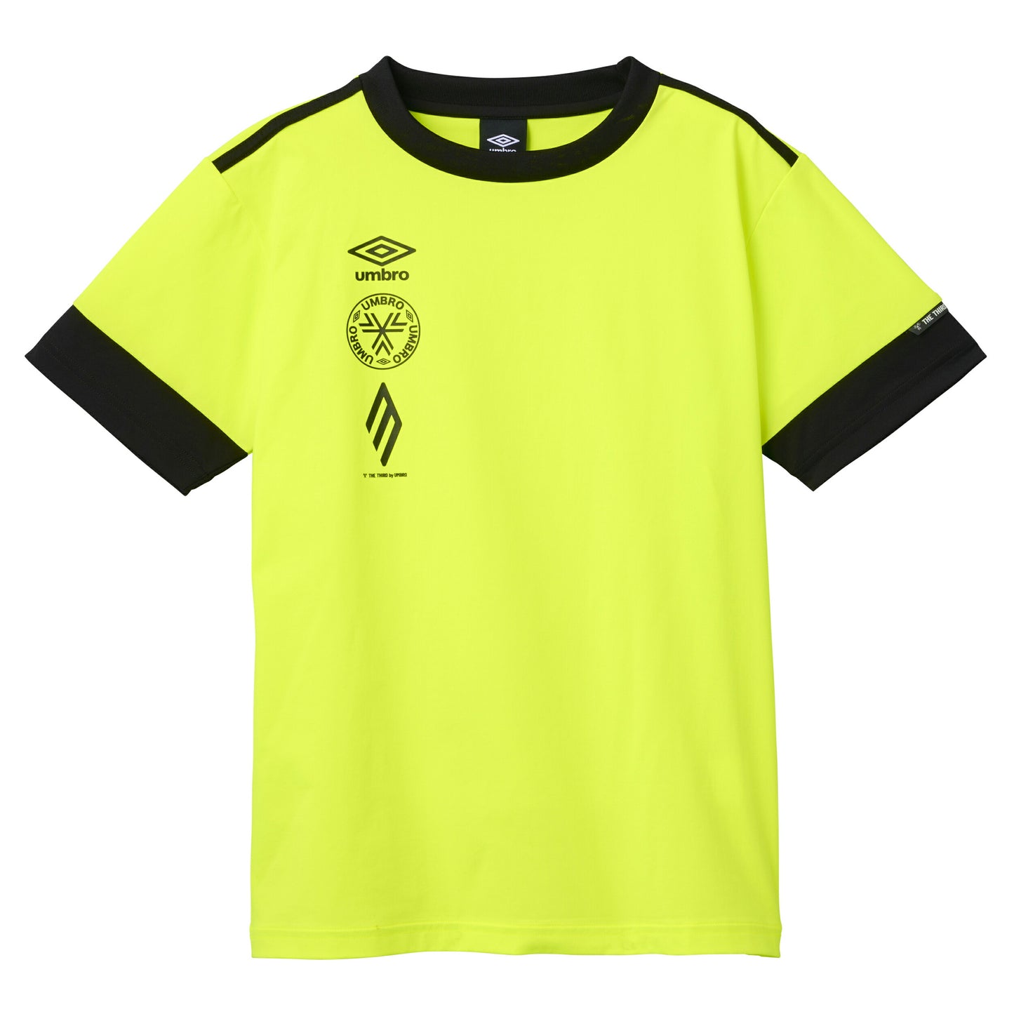 アンブロ ジュニア THE THIRD by UMBRO プラクティスシャツ 子ども 吸汗速乾 ストレッチ ブランド ファッション アウトドア 半袖 uf5shs51j