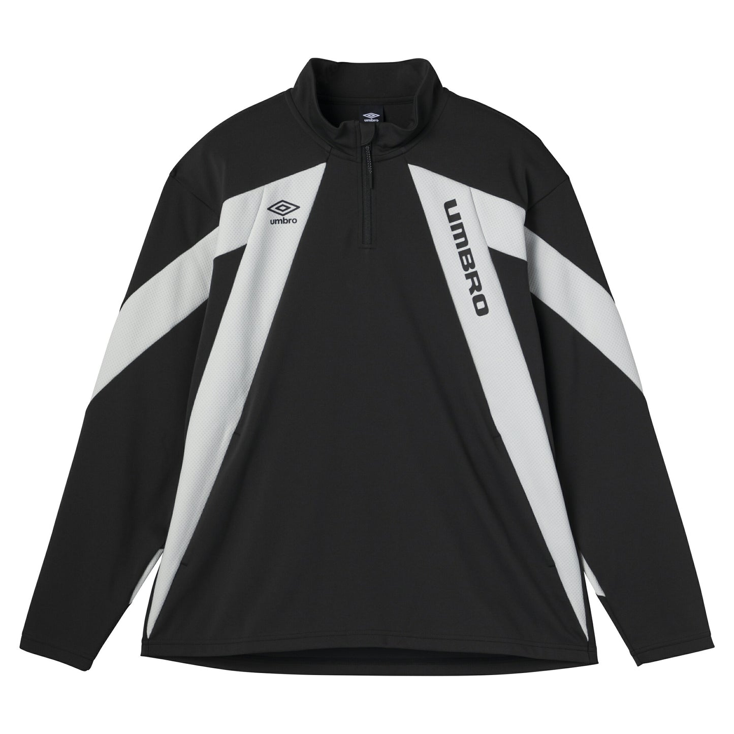 アンブロ THE THIRD by UMBRO ウォームアップハーフジップトップ メンズ 吸汗 ウェア レディース メンズ ブランド ファッション アウトドア uf5sjg10m