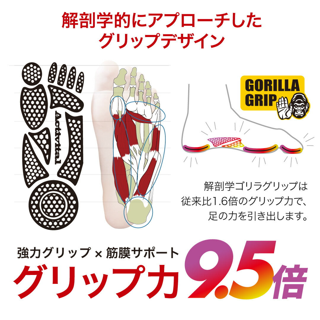 【野球ソックス】アクティバイタル Activital PROベースボール 滑り止め 足首サポート ソックス サッカー 抗菌防臭 サポート力 hrd108