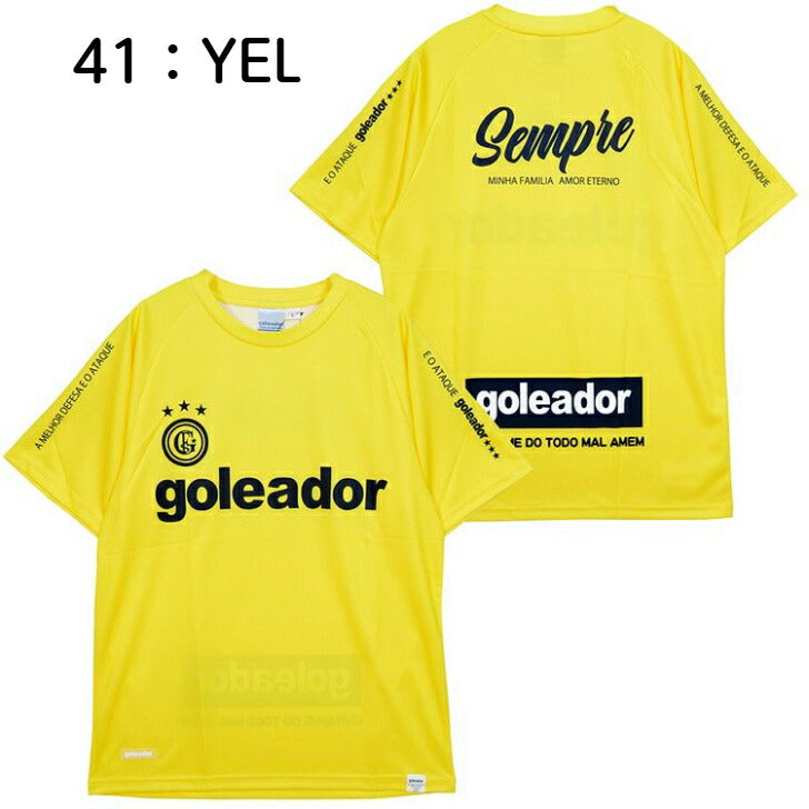 goleador ゴレアドール novo oficialプラシャツ 25SS キッズサッカーウェア メンズ レディース 人気 g-2624