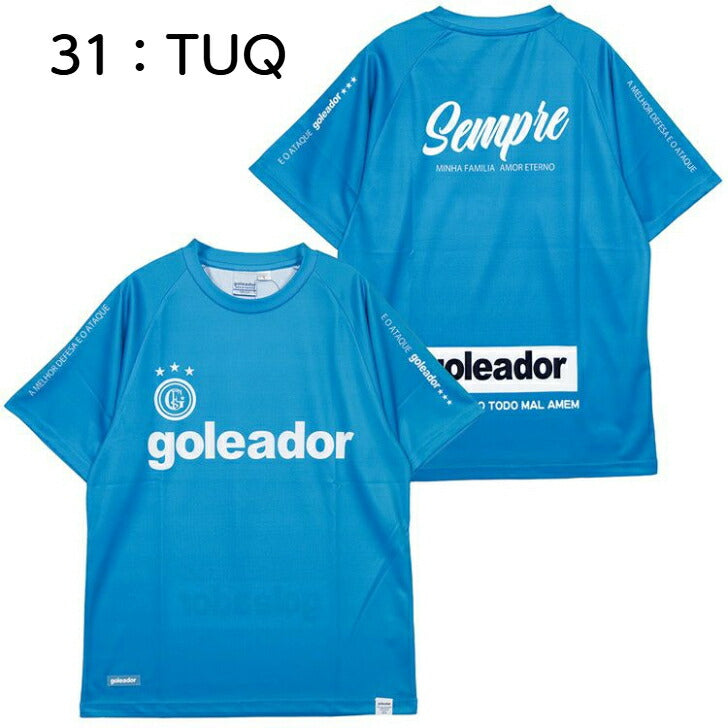 goleador ゴレアドール novo oficialプラシャツ 25SS キッズサッカーウェア メンズ レディース 人気 g-2624