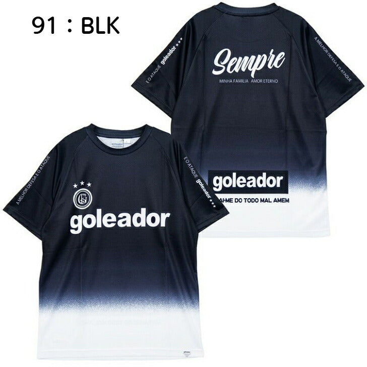 goleador ゴレアドール ジュニア novo oficial Melting Iceプラシャツ 25SS キッズサッカーウェア メンズ レディース 人気 g-2625