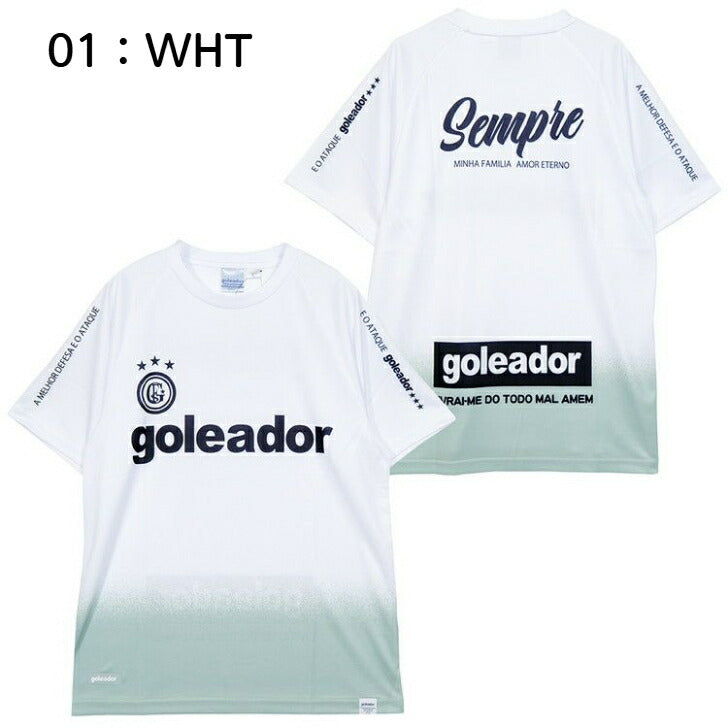 goleador ゴレアドール ジュニア novo oficial Melting Iceプラシャツ 25SS キッズサッカーウェア メンズ レディース 人気 g-2625