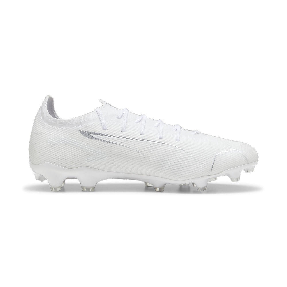 PUMA プーマ ウルトラ 5 アルティメット HG/AG プーマホワイト 107885-04 サッカーシューズ サッカー スパイク シューズ 靴 くつ 中学校 高校 一般 大人 軽量 柔軟 素足感覚